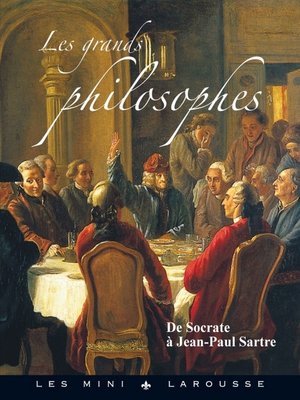cover image of Les grands philosophes